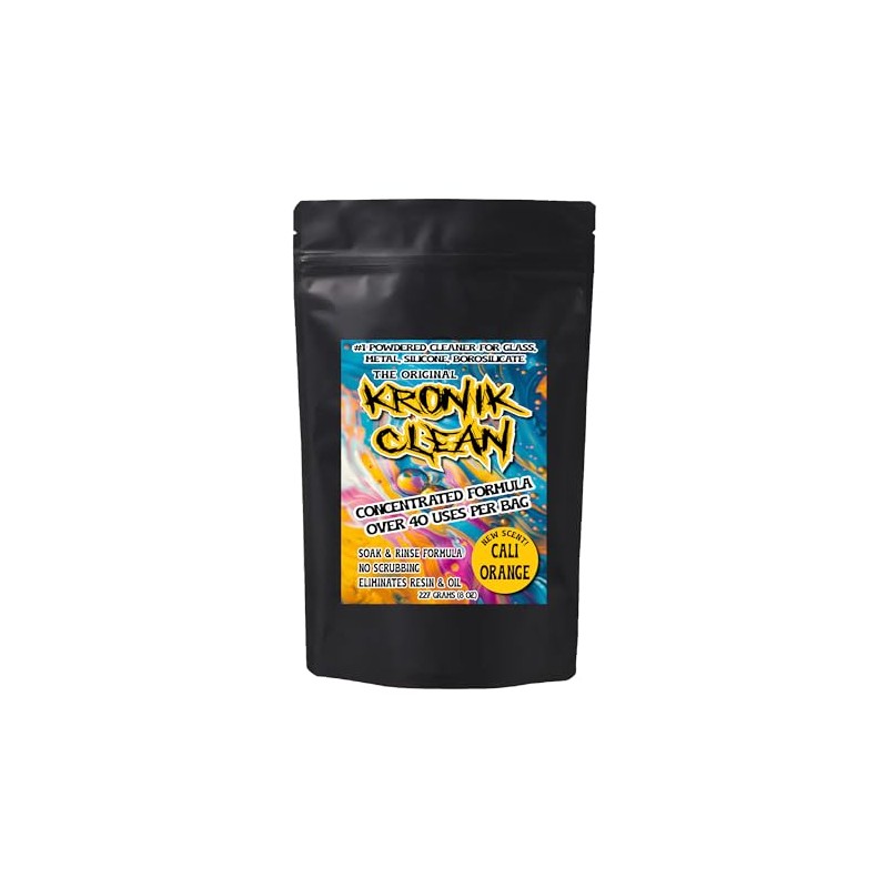 Kronik Clean #1 Powder Cleaner for Glass, Metal, Silicone &
