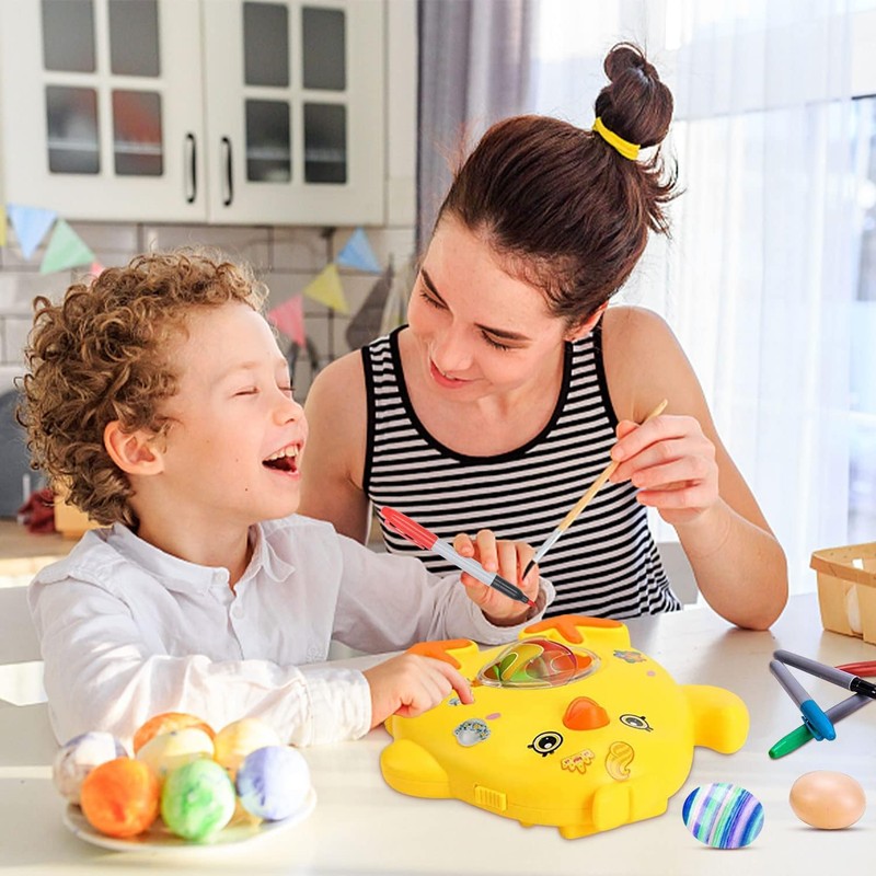 Abnaok DIY Easter Egg Decoration, Easter Eggs Decoration Set, Easter