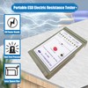 INTSUPERMAI ESD Electric Resistance Tester Surface Earth Resistivity Meter SL-030