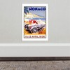 Spiffing Prints Monaco 1936 Racing Poster - Large - Semi