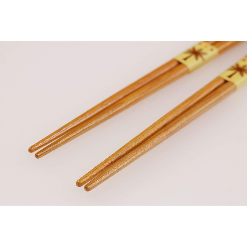 Ishida 17040 Chopsticks, Made in Japan, Kids Chopsticks, Oval, Red,