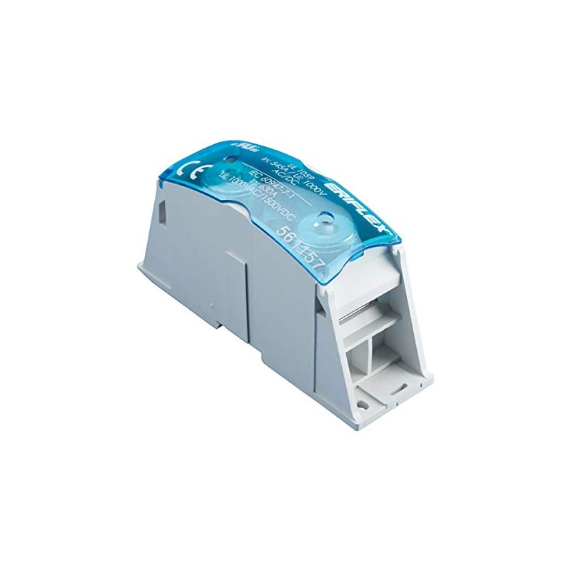 ERICO, 561157, Power Block, Flexibar-Cable, 545 A UL, Copper, Thermoplastic