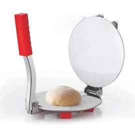 Generic Diwali Dhanteras Puri Maker Tortilla Makers 9 Inch Stainless Steel Puri Press Maker Machine Roti And Khakra Maker Manual Dough Press (Chapati Press/Roti Maker/Papad Maker 9 Inch