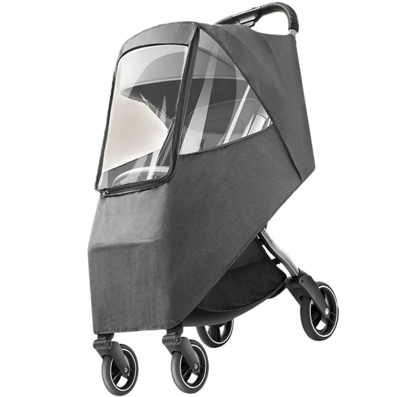 Stroller Rain Cover Universal Toddler Travel Weather Shield Waterproof Windproof