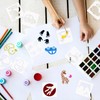 OOTSR 60 Pcs Painting Stencils for Craft Reusable, Drawing Craft