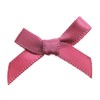 Trucraft 3cm 7mm Satin Ribbon Mini Craft Bows Dusky Pink