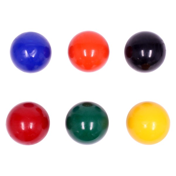 AmishToyBox.com Set of 6 Replacement Croquet Balls, Made in The USA,