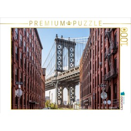 CALVENDO Puzzle Manhattan Bridge, New York 1000 Pieces 64 x 48 cm from Matteo Colombo