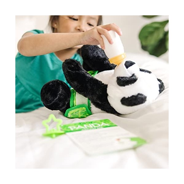 Melissa & Doug 11-Inch Baby Panda Plush Stuffed Animal with