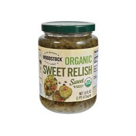 Woodstock Organic Sweet Relish -- 16 oz - 2 pc