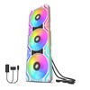 AsiaHorse 360mm Ventilador para PC, 58 Leds Ventilador RGB Ventilador