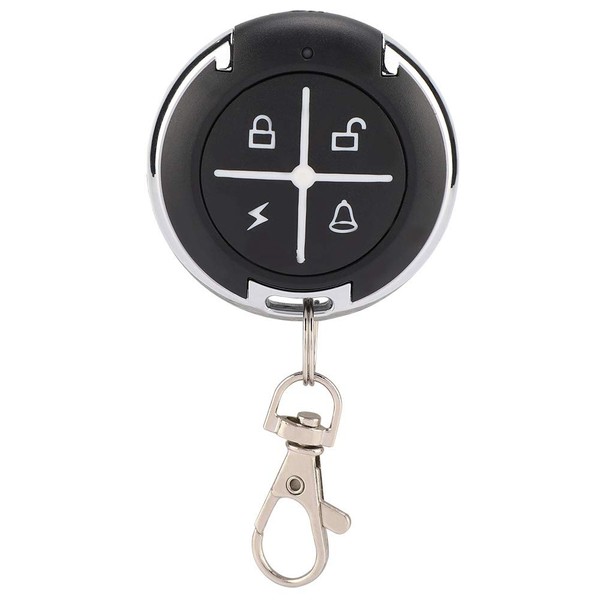 Garage Opener 4 Key Black Round Auto Copy Electric Garage