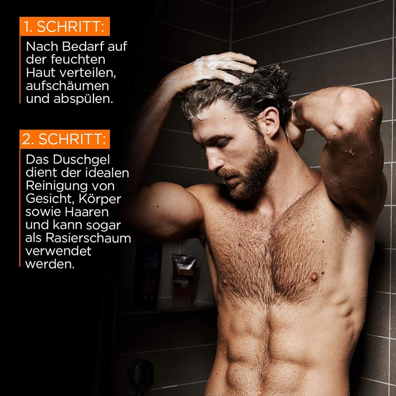 L'Oréal Men Expert Carbon Protect Shower Gel Pack of 2