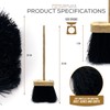 Wooden Fireside Companion Cleaning Brush 36 Centimeter Fireplace Hearth Brush