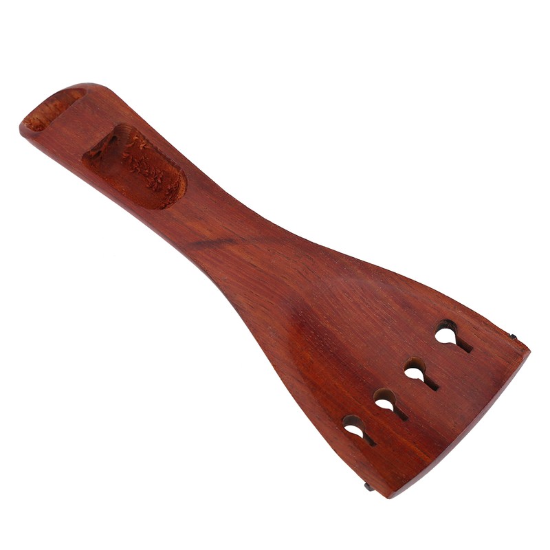 1Set Rosewood Violin Parts 4/4 Fittings Chinrest Pegs Tailpiece Tunners