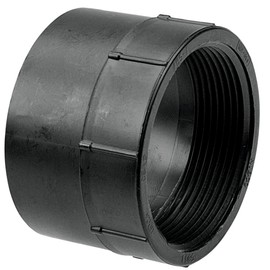 NIBCO U5803 11/2 HXFIPT FEMALE ADAPTER ABS Black, 1.5 Inch