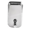 FELTECHELECTR Stainless Steel Lotion Pump Wall-Mounted Soap Dispenser Refillable Liquid