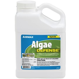 Airmax Algae Defense, EPA Registered Algaecide Pond & Lake Water Treatment, Floating Moss, Green Slime Scum & Chara Killer, Outdoor Liquid Spray Copper Based Solution, 1 Gallon