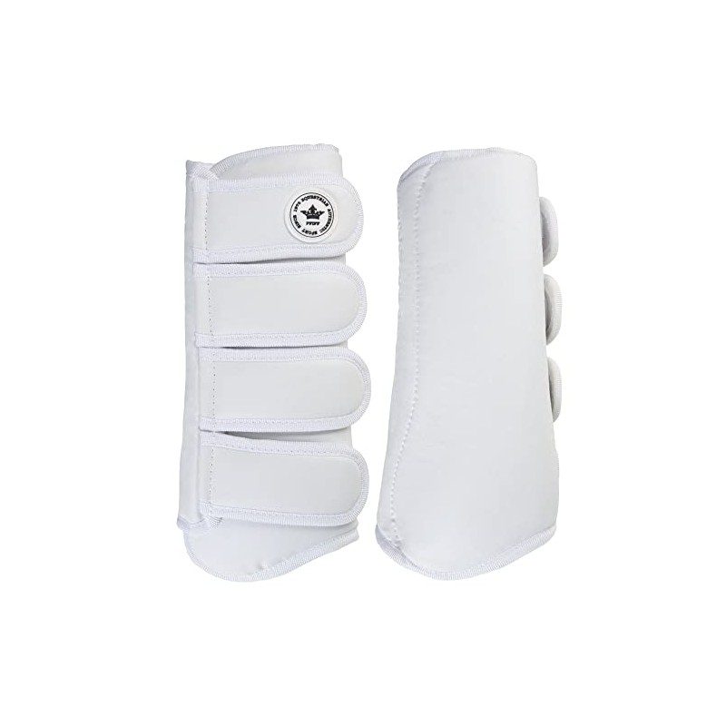 PFIFF Gaya Rear Tendon Boots White Cob