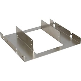 InLine 39950E HDD Mounting Frame, 3 x 6.35 cm (2.5 Inches) to 13.34 cm (5.25 Inches), Frame and Screws Only