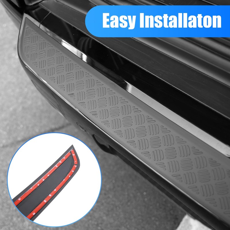 Rear Bumper Anti-Scratch Guard Compatible with Land Rover Defender 90