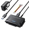 MaxRenard Hard Drive Reader USB 3.0 to SATA/IDE Adapter |