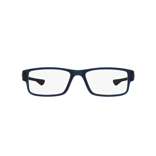 Oakley OX8046 AIRDROP Prescription Glasses, MATTE TRANSLUCENT BLUE Frame / DEMO LENS Lens