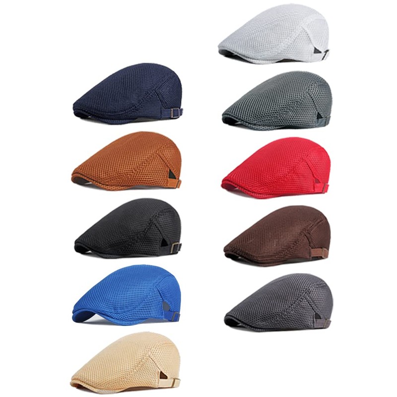 Lacquest Ultra Lightweight Full Mesh Hunting Cap, Unisex, Men's/Women's, Newsboy