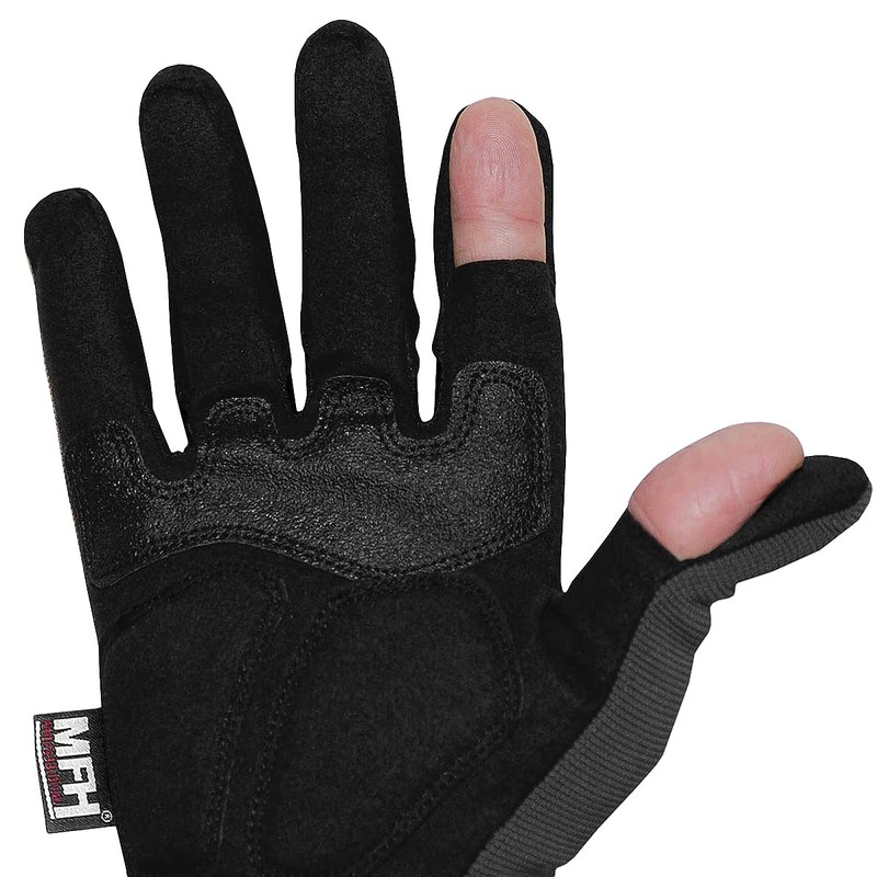 MFH Men's Multipurpose Gloves Black, black