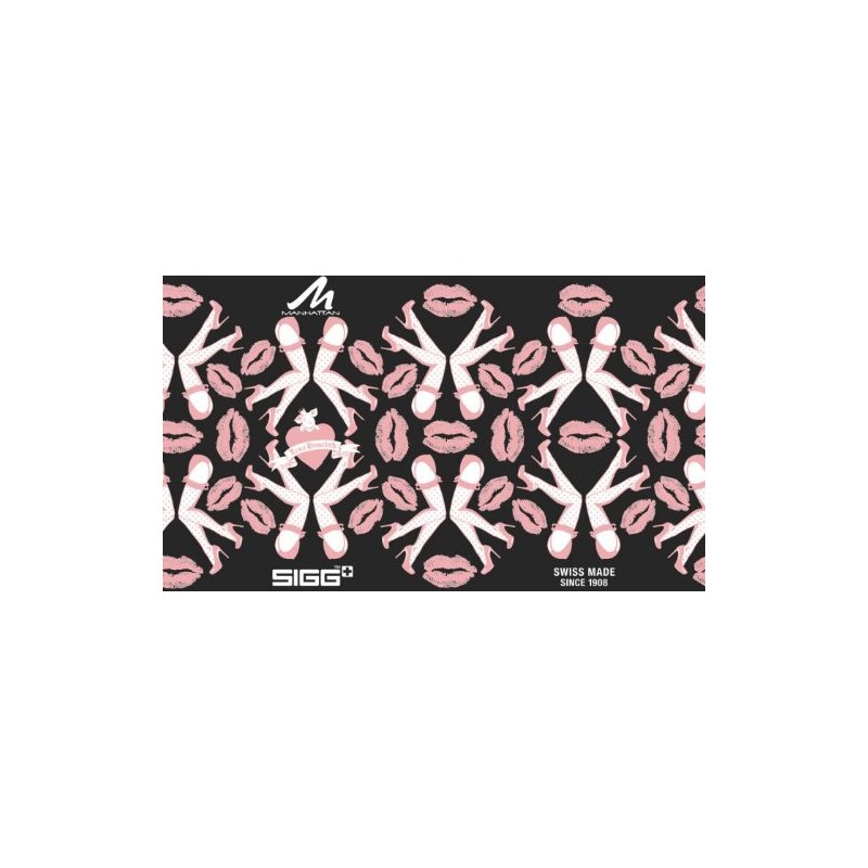 Sigg Manhattan Hoschek 8331.10 Drinks Bottle 0.6 Litres Black