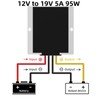 12v to 19v 5A 95W Boost Converter DC Power Adapter,
