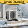 Powrocket Floor Mounting Base for Mini Split Air Conditioner,4 Pack