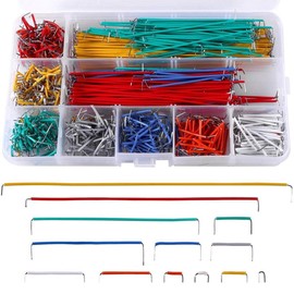 840 PCS Jumper Wire Kit, Breadboard Jumper Wire, 14 Lengths Assorted Breadboard Jumper Wires, for breadboards and laboratory circuit boards