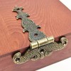 Lxoraziy 4 Pieces Antique Hinges Gate Hinge Zinc Alloy Furniture