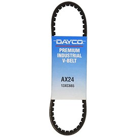 Dayco AX24 Gold Label Premium Industrial V-Belt, Black
