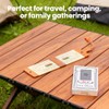 Travel Cribbage Board Game Set,Leather Foldable Cribbage Game with 6