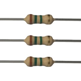 E-Projects 100EP5141M50 1.5M Ohm Resistors, 1/4 W, 5% (Pack of 100)