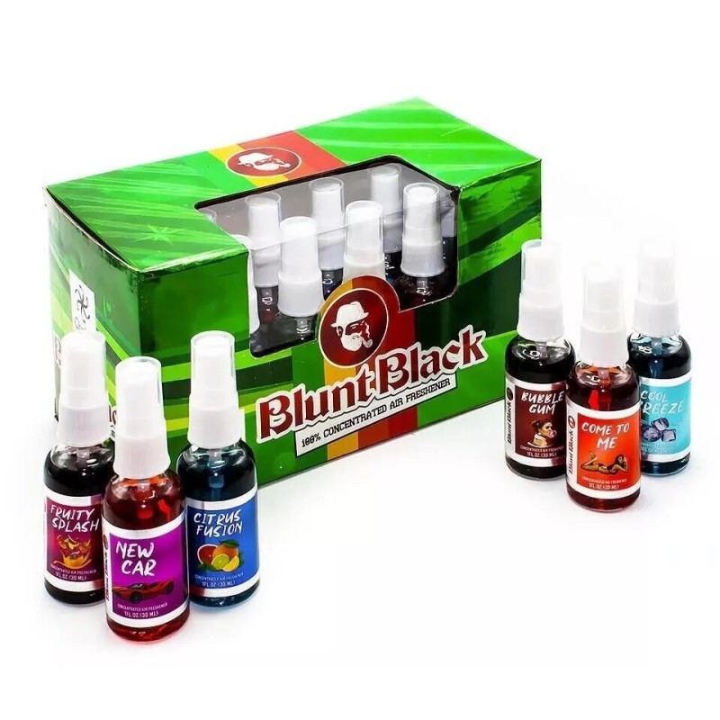 BLuntBLAKC100% Concentrated Air Freshener SPRAY Home Car,-5 Pk 1 Oz