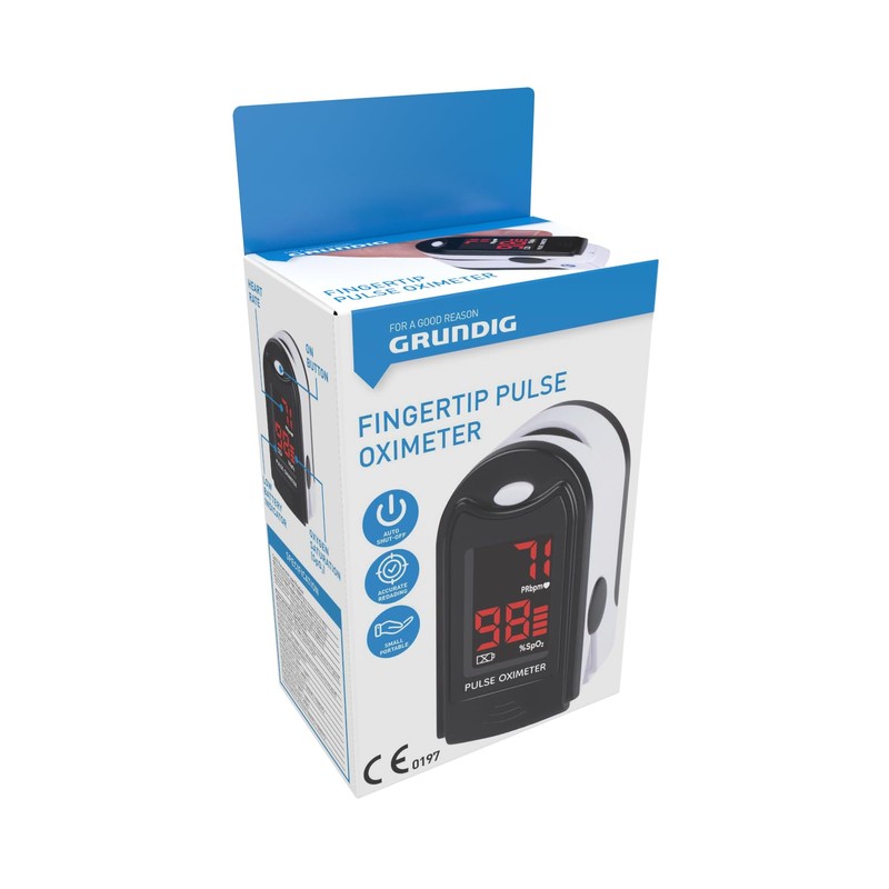 Grundig Oxygen Saturation Meter Finger - Finger Oxygen Meter -
