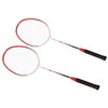2PCS Professional Badminton Racket with Comfortable Handle Practice Badminton Racket