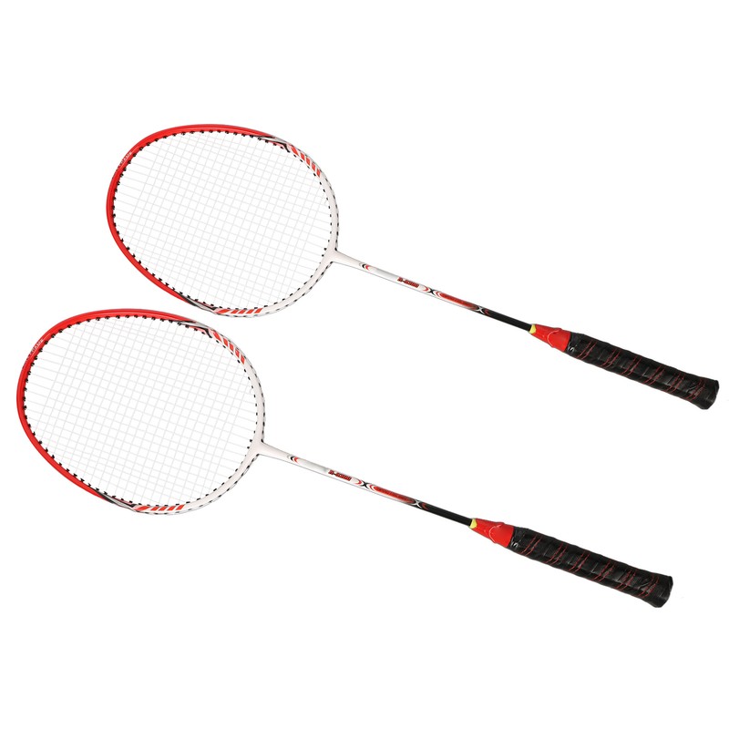 2PCS Professional Badminton Racket with Comfortable Handle Practice Badminton Racket
