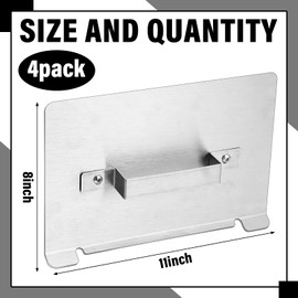 Shimeyao 4 Pcs Stainless Steel Door Painting Stands 11 x 8 Inch Metal Paint Racks for Door Stacking Fliping Painting Drying Interior or Exterior Doors Kitchen Cabinet