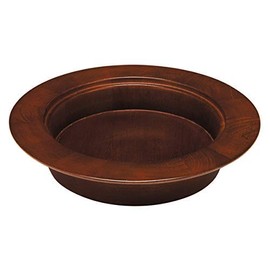 Christian Brands Walnut Stain Bread Plate