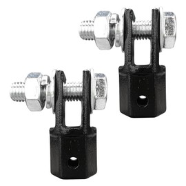 Scissor Jack Adapter, Easy Lifting Leveling Jack Connector for 1/2" Drive Impact Wrench/Ratchet Tool or 13/16" Lug Wrench/Socket/Tire Iron, Universal Jack Drill Adapter Tool for RV Trailer (2PCS)