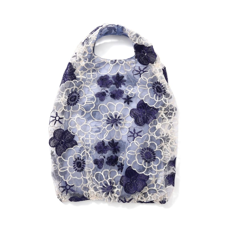 Francfranc Tulle Bag, navy