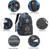 Pawsky Skateboard Anime Luminous Backpack School Backpack with USB Charging