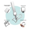 HAOYOUMEI Advanced Soft TPU 4-Buttons Key Cover is Compatible with