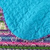 NEWLAKE Cotton Bedspread Quilt Sets - Reversible Patchwork Coverlet Set,