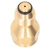 Propane Tank Refill Adapter 1LB Solid Brass Universal Mini for