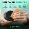 OPTIPAK 10 Pack Microfiber Cleaning Cloths for Glasses, Lenses &